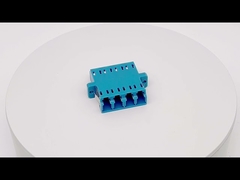 LC Quad Fiber Optic Coupler With Inner Shutter