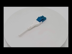 SM MM OM3 Fiber Optic LC Uniboot Connector 2.0mm for FTTH CATV