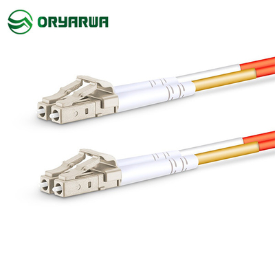 LC UPC a LC UPC 0,9 duplex misto a fibra ottica 3m del cavo di toppa 2,0 3,0 OM2